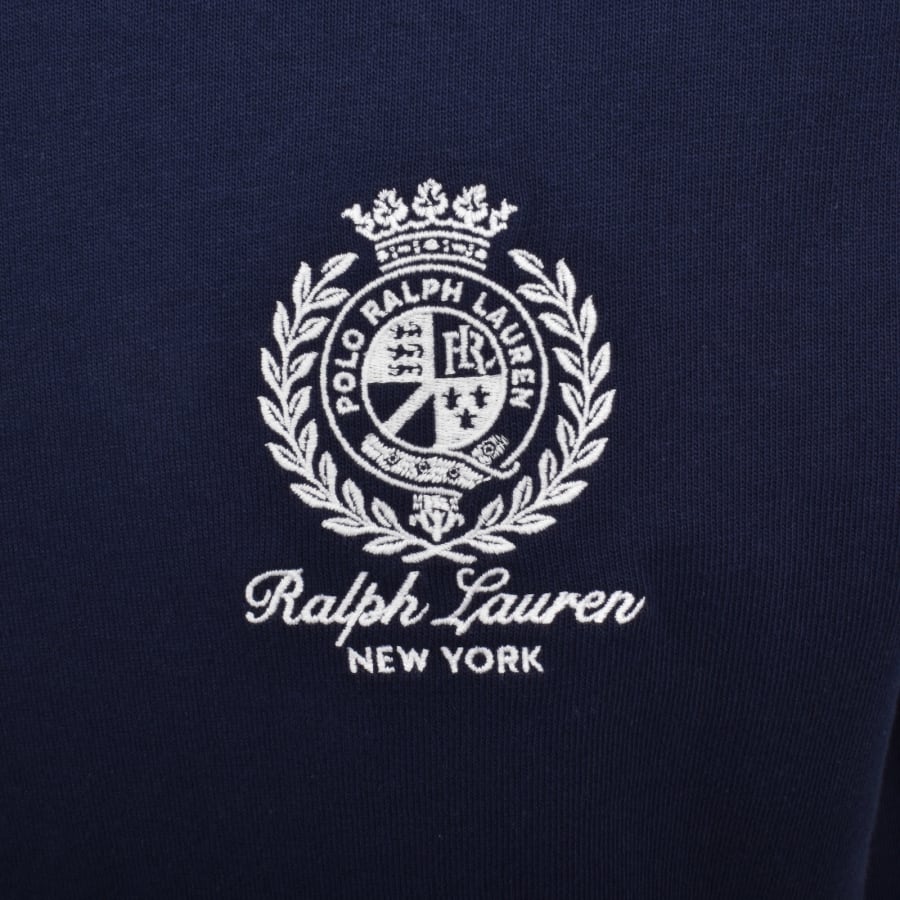 Image number 4 for Ralph Lauren Logo T Shirt Newport Navy