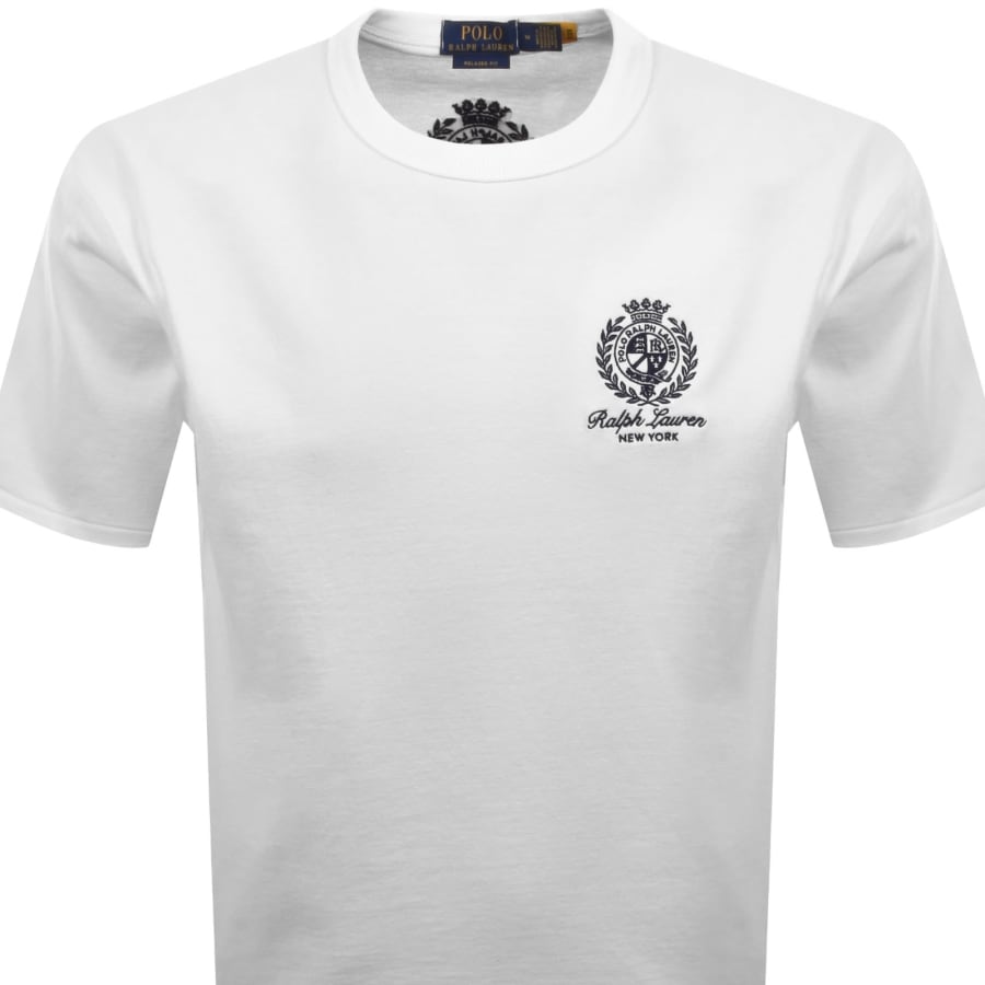 Image number 3 for Ralph Lauren Logo T Shirt White