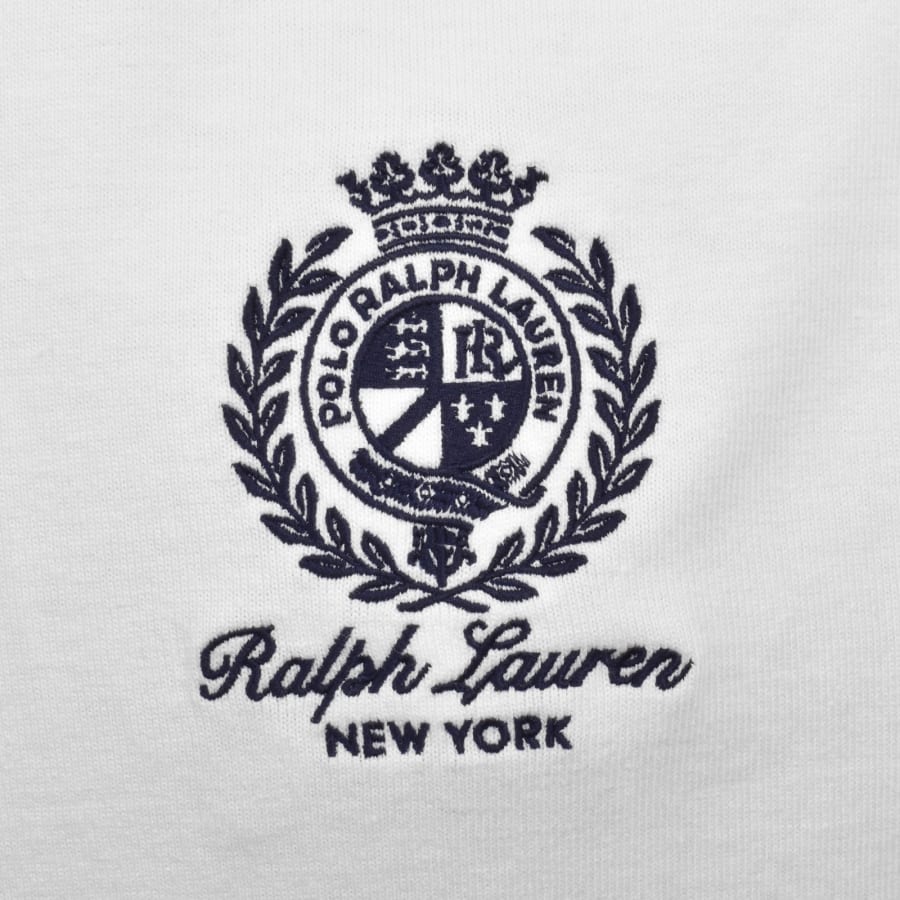 Image number 4 for Ralph Lauren Logo T Shirt White