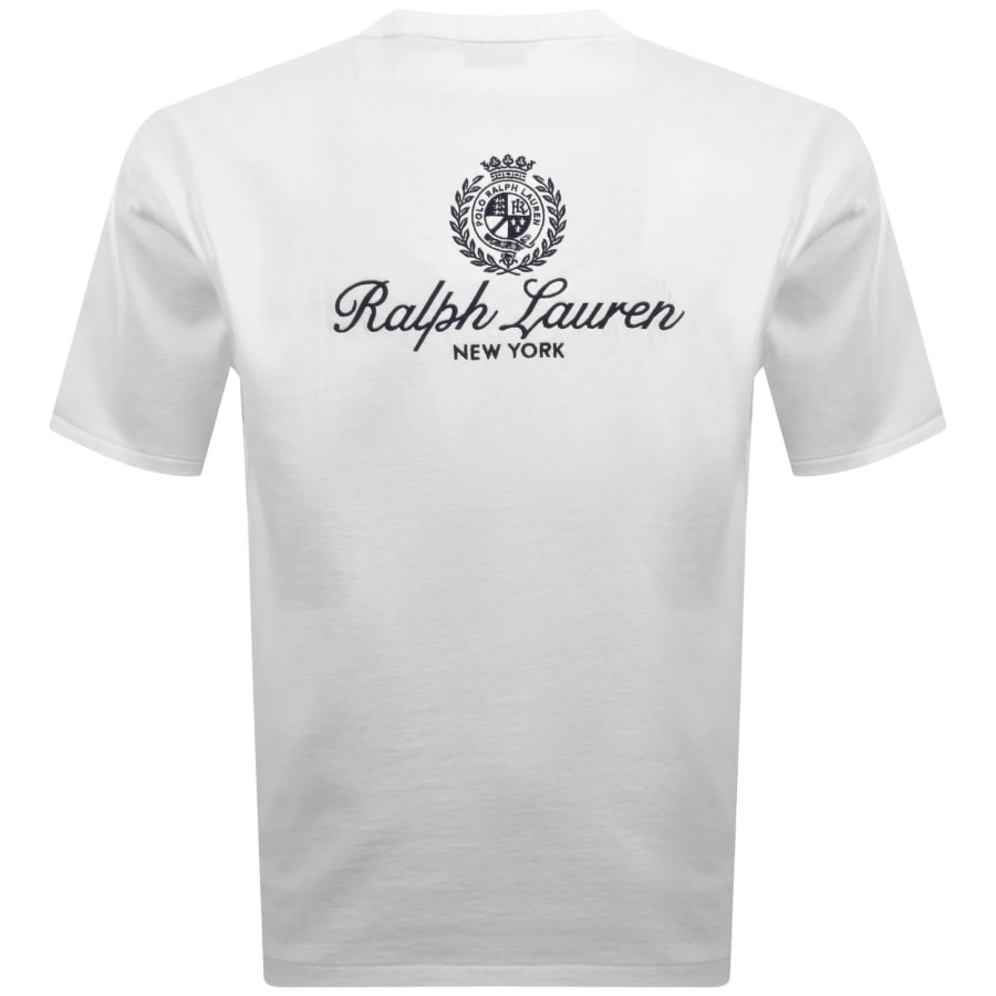 Image number 5 for Ralph Lauren Logo T Shirt White
