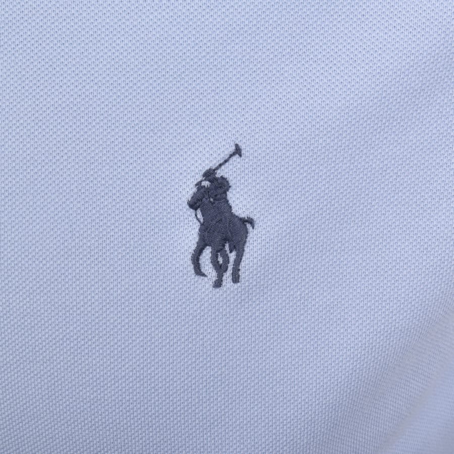 Image number 3 for Ralph Lauren Featherweight Mesh Shirt Blue