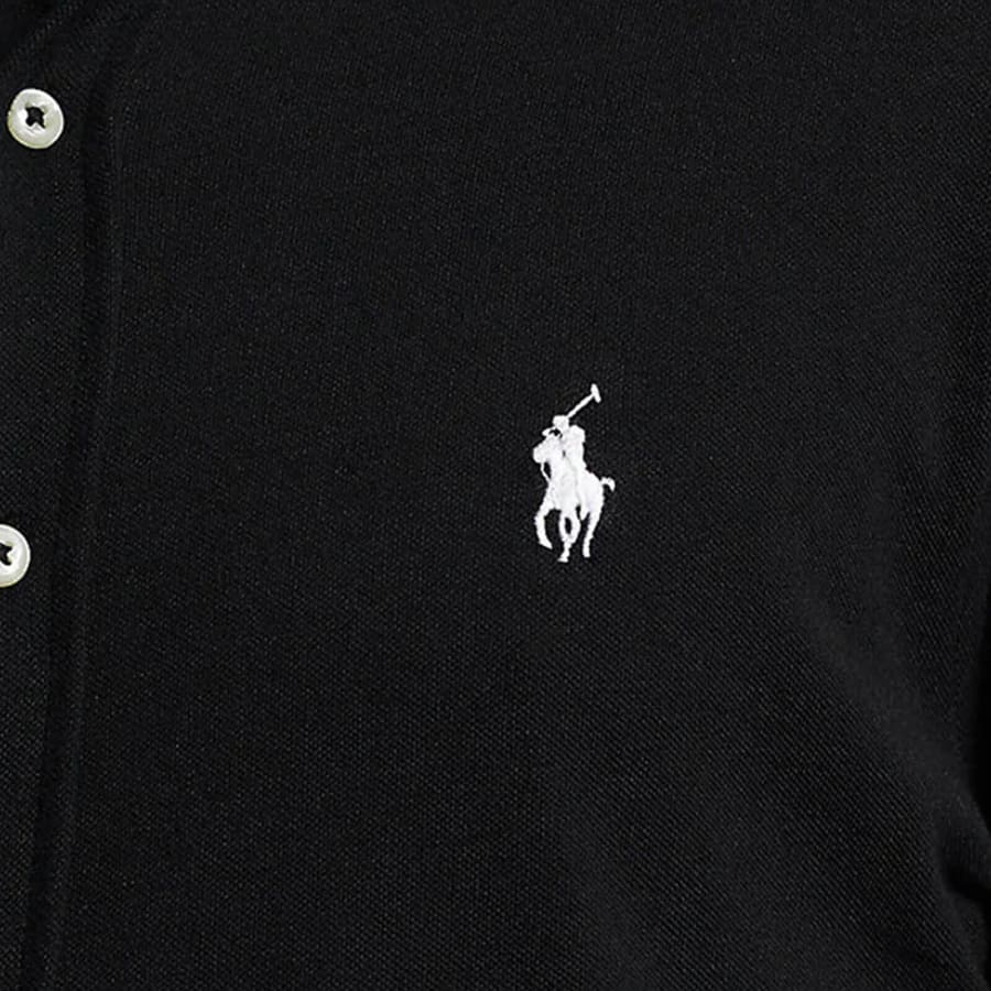 Image number 3 for Ralph Lauren Featherweight Mesh Shirt Black