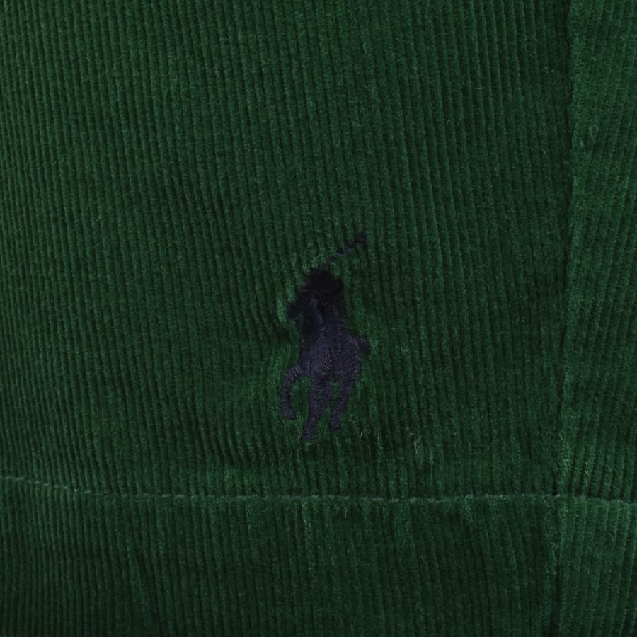 Image number 3 for Ralph Lauren Corduroy Shorts Green
