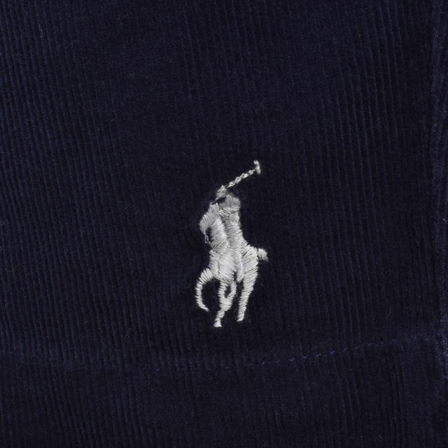 Image number 3 for Ralph Lauren Corduroy Shorts Newport Navy