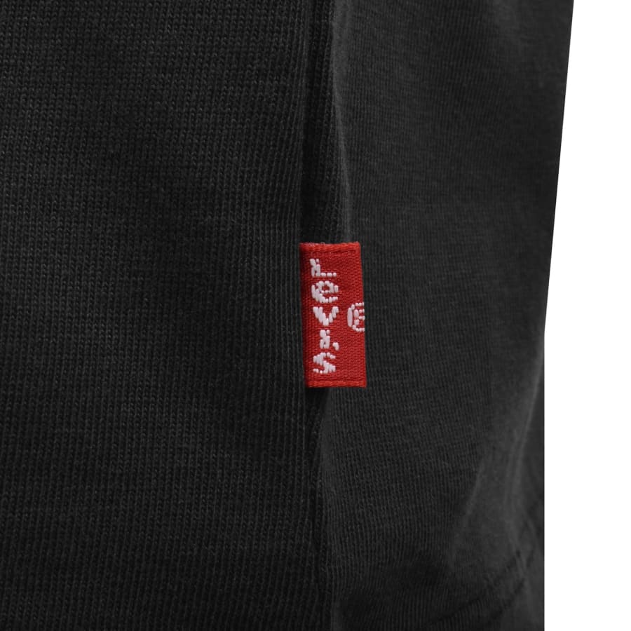 Image number 3 for Levis Graphic Crew Neck T Shirt Black