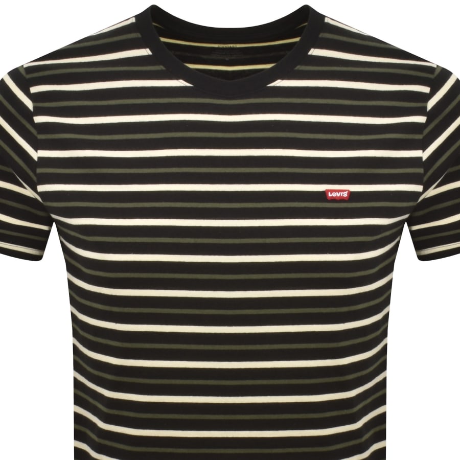 Image number 2 for Levis Stripe T Shirt Black