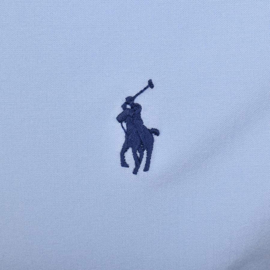 Image number 3 for Ralph Lauren Short Sleeve Shirt Austin Blue