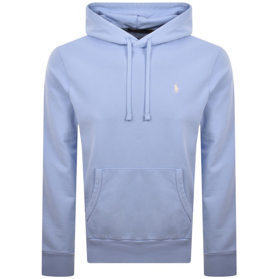 Image number 1 for Ralph Lauren Pullover Hoodie Pebble Blue