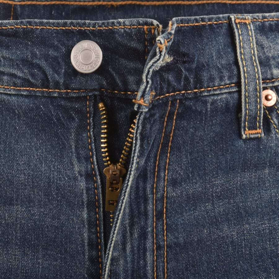Image number 5 for Levis 511 Slim Fit Stretch Jeans Blue