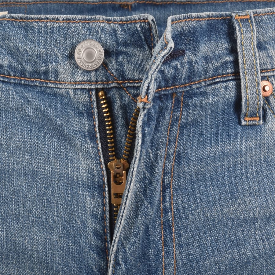 Image number 5 for Levis 511 Slim Fit Stretch Jeans Blue