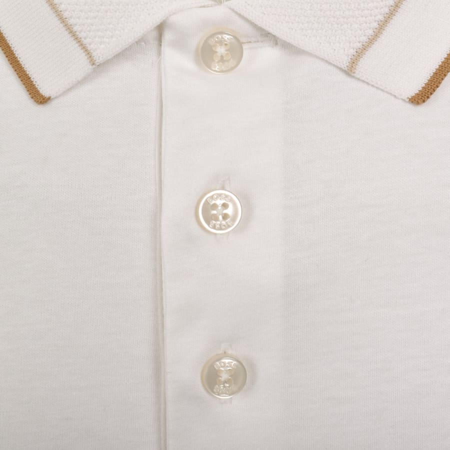 Image number 4 for BOSS H Phillipson 195 Polo T Shirt White