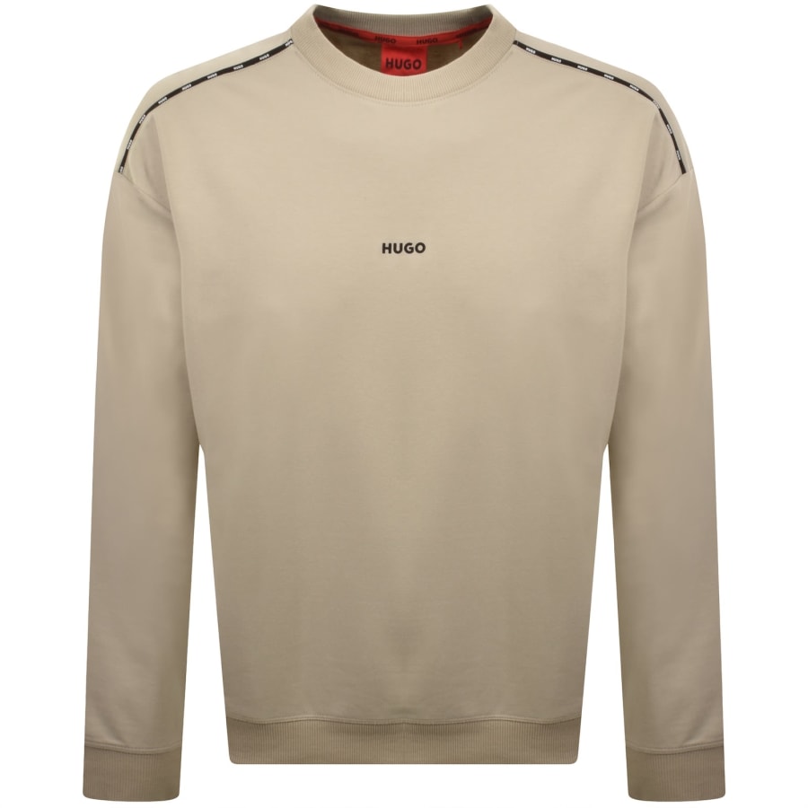 Image number 1 for HUGO Noah Sweatshirt Beige