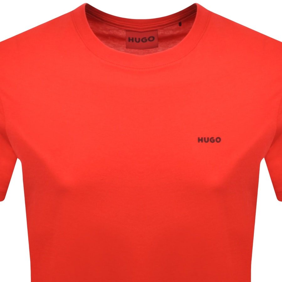 Image number 2 for HUGO Dero222 T Shirt Red