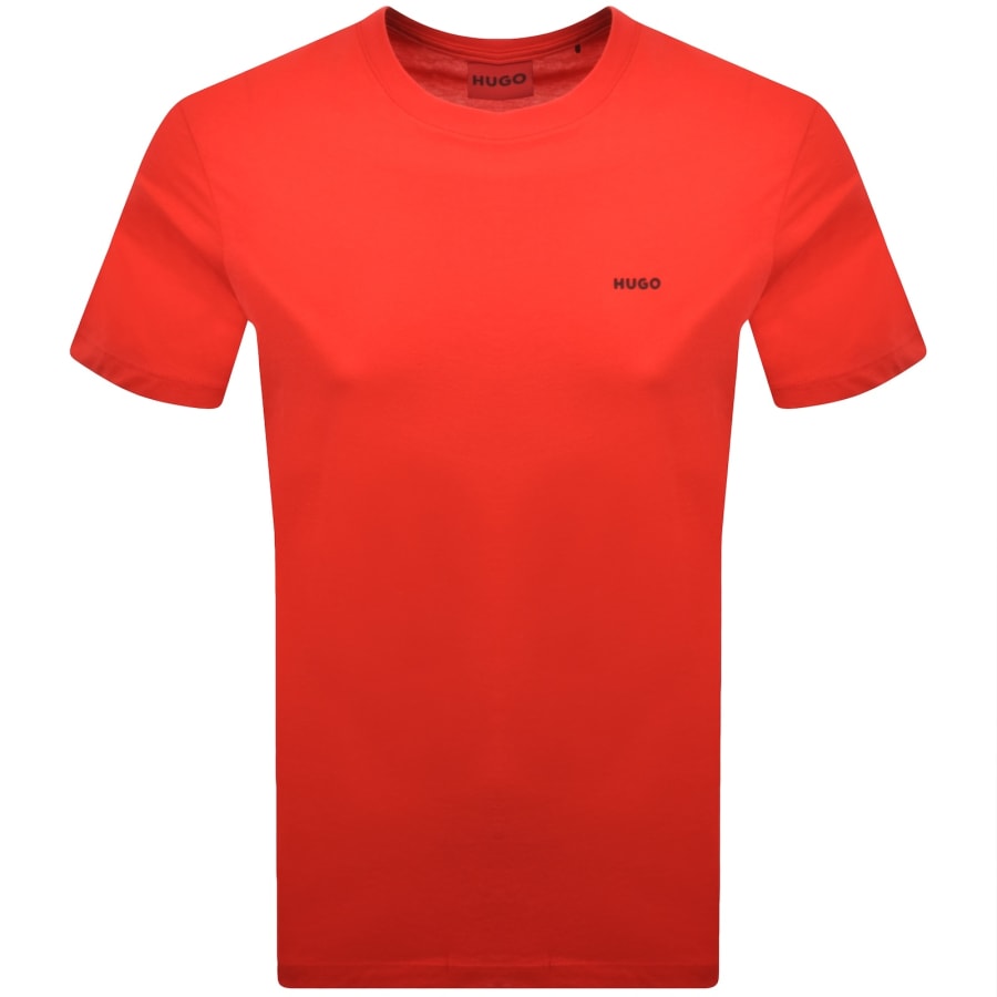 Image number 1 for HUGO Dero222 T Shirt Red