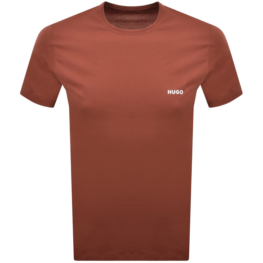 Image number 2 for HUGO 3 Pack Crew Neck T Shirts Multi