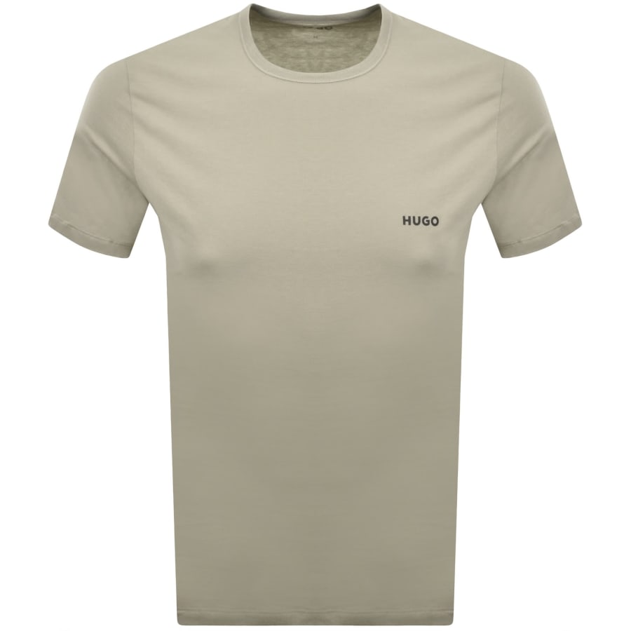 Image number 3 for HUGO 3 Pack Crew Neck T Shirts Multi