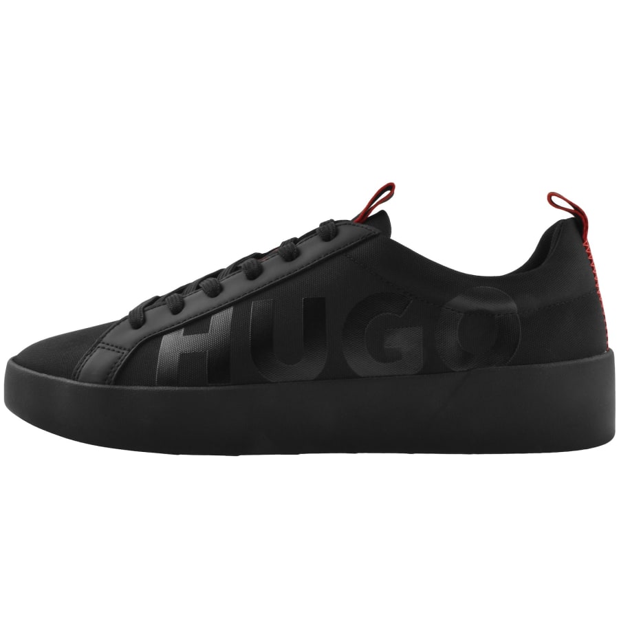 Image number 1 for HUGO Lyde Tennis Trainers Black