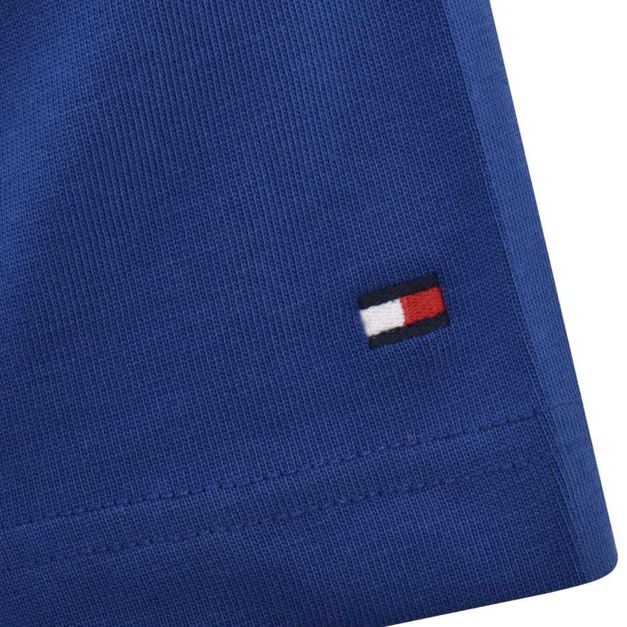 Image number 4 for Tommy Hilfiger Logo Polo T Shirt Blue