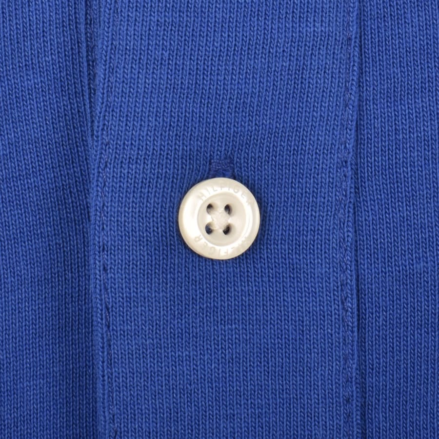Image number 5 for Tommy Hilfiger Logo Polo T Shirt Blue