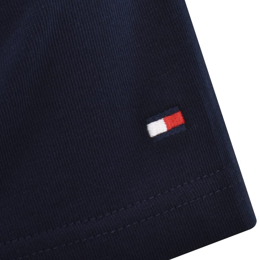 Image number 4 for Tommy Hilfiger Logo Polo T Shirt Navy