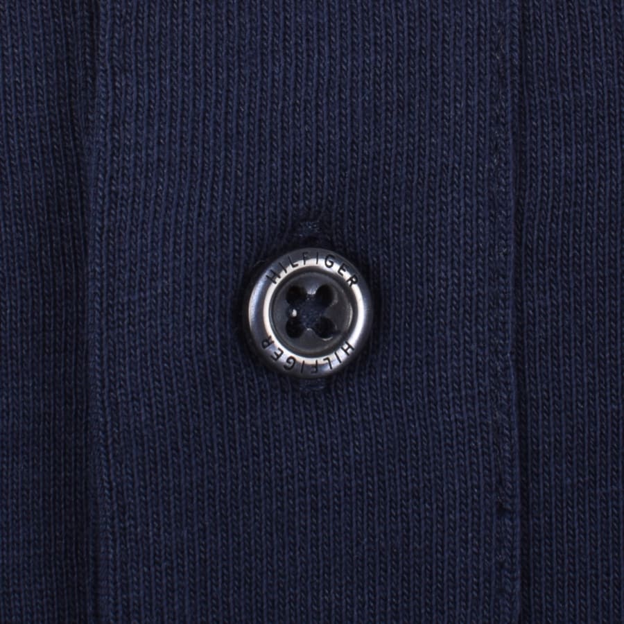 Image number 5 for Tommy Hilfiger Logo Polo T Shirt Navy