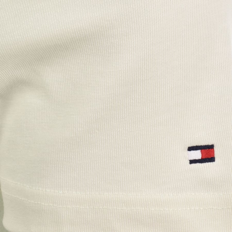 Image number 4 for Tommy Hilfiger Logo Polo T Shirt Beige