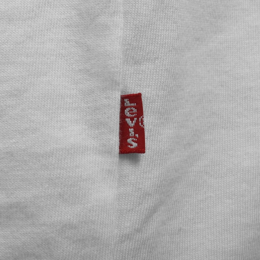 Image number 4 for Levis Logo Crew Neck T Shirt White