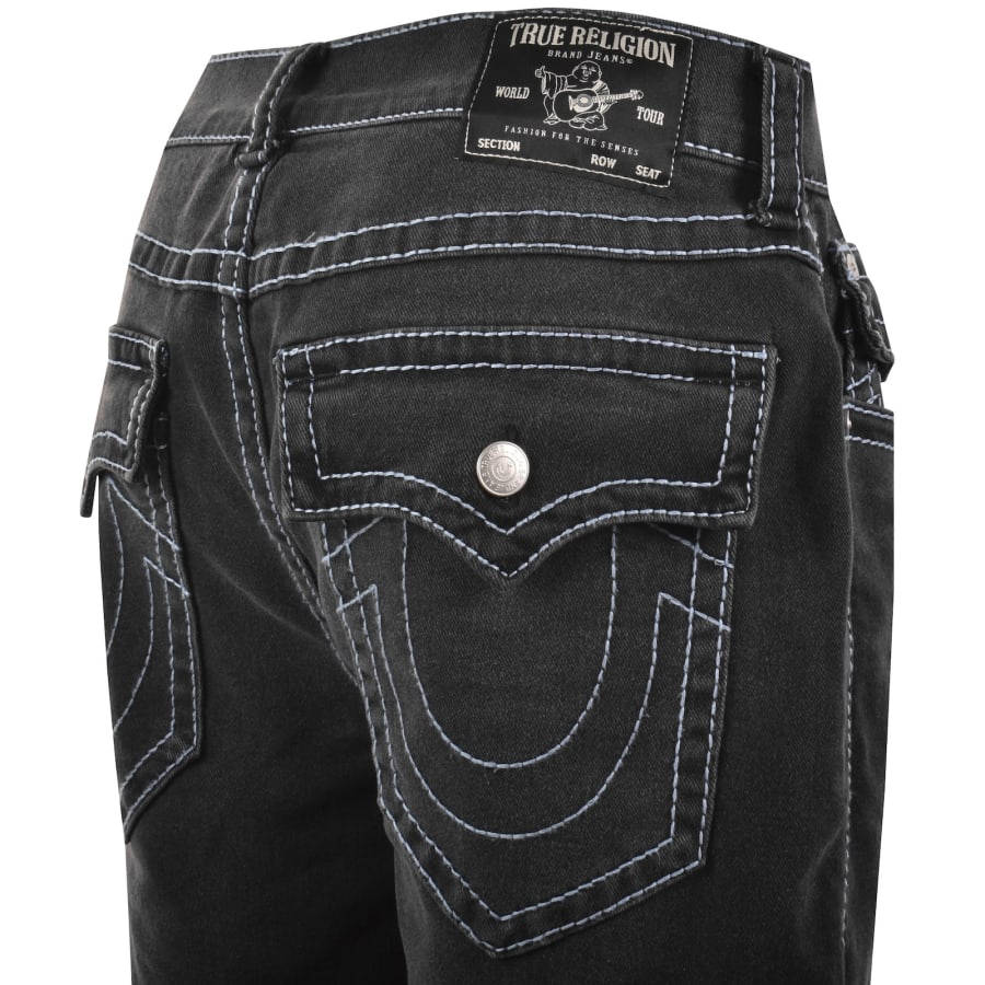 Image number 4 for True Religion Bobby Flap Big T Shorts Black