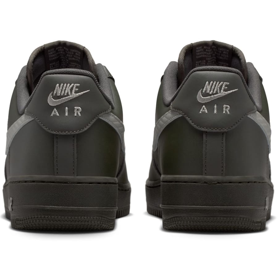 Image number 2 for Nike Air Force 1 Trainers Newsprint Grey