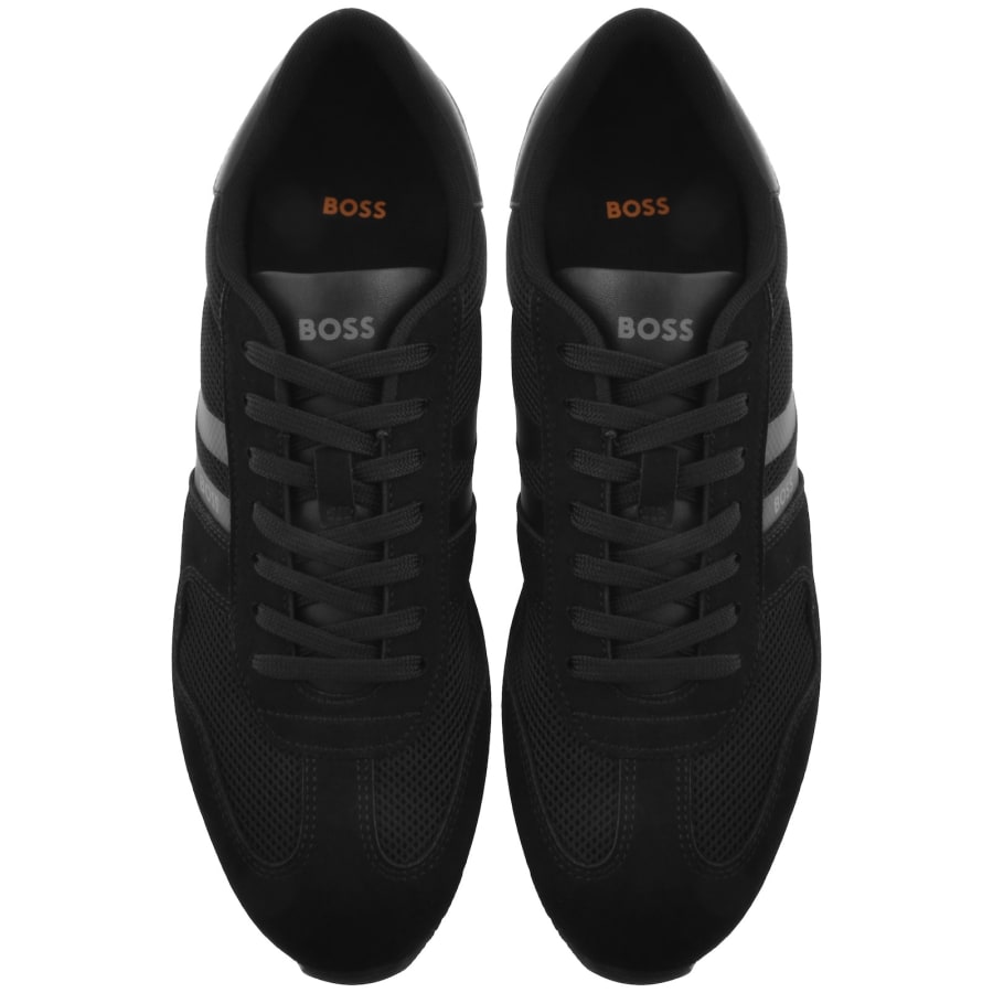 Image number 3 for BOSS Levon Runner Trainers Black