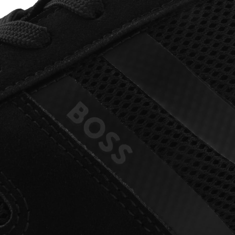 Image number 4 for BOSS Levon Runner Trainers Black
