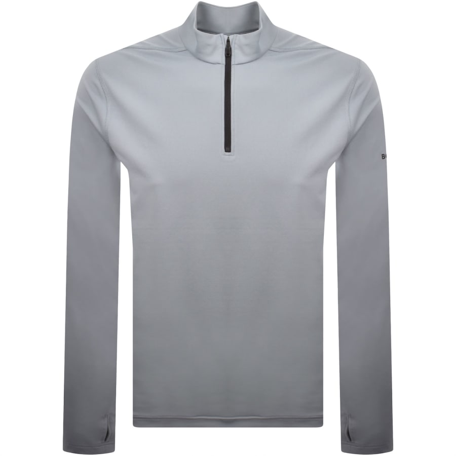 Image number 2 for BOSS Active Zip Sweatshirt Blue