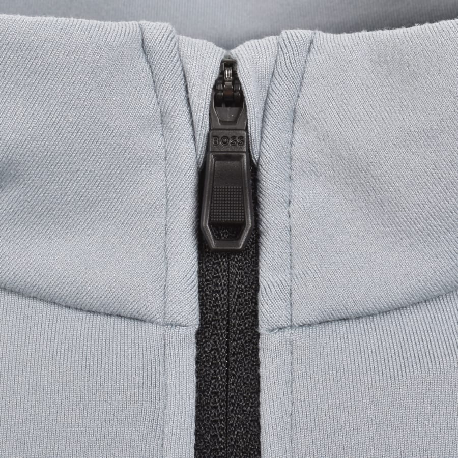 Image number 5 for BOSS Active Zip Sweatshirt Blue