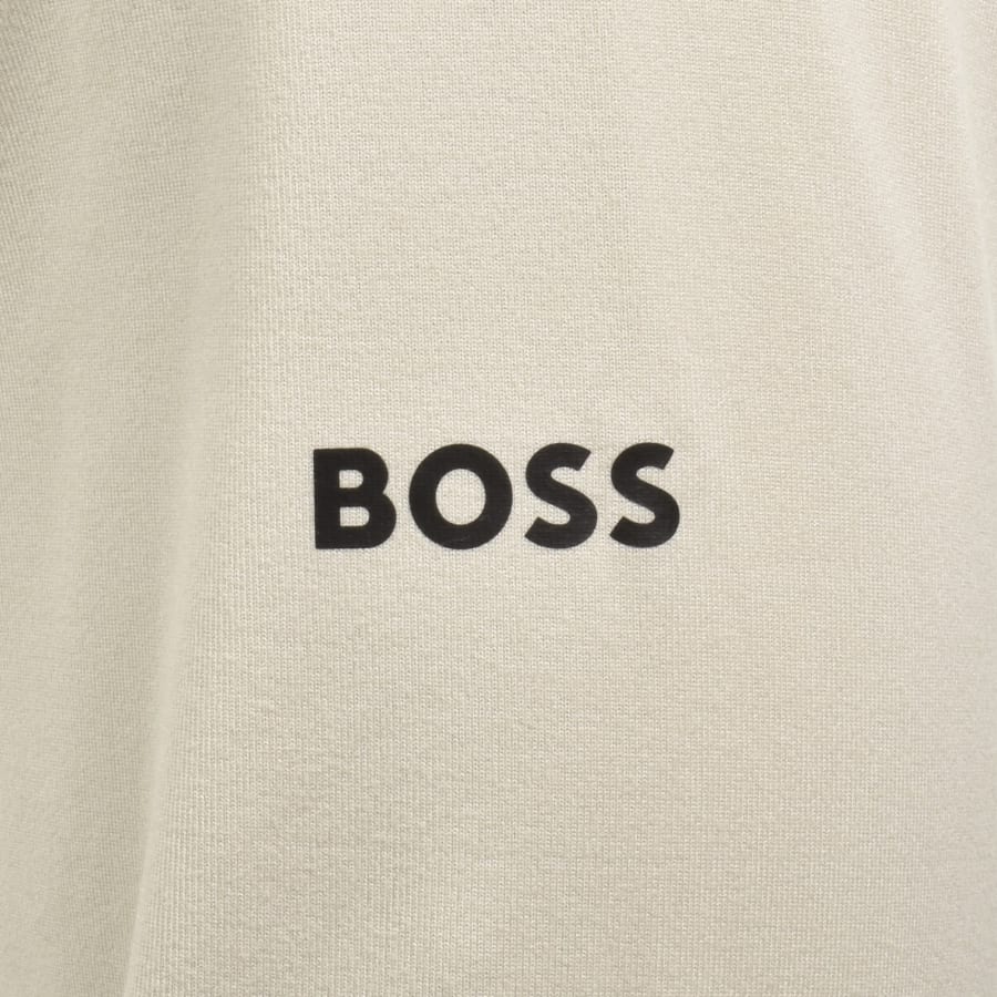 Image number 4 for BOSS Active Zip Sweatshirt Beige