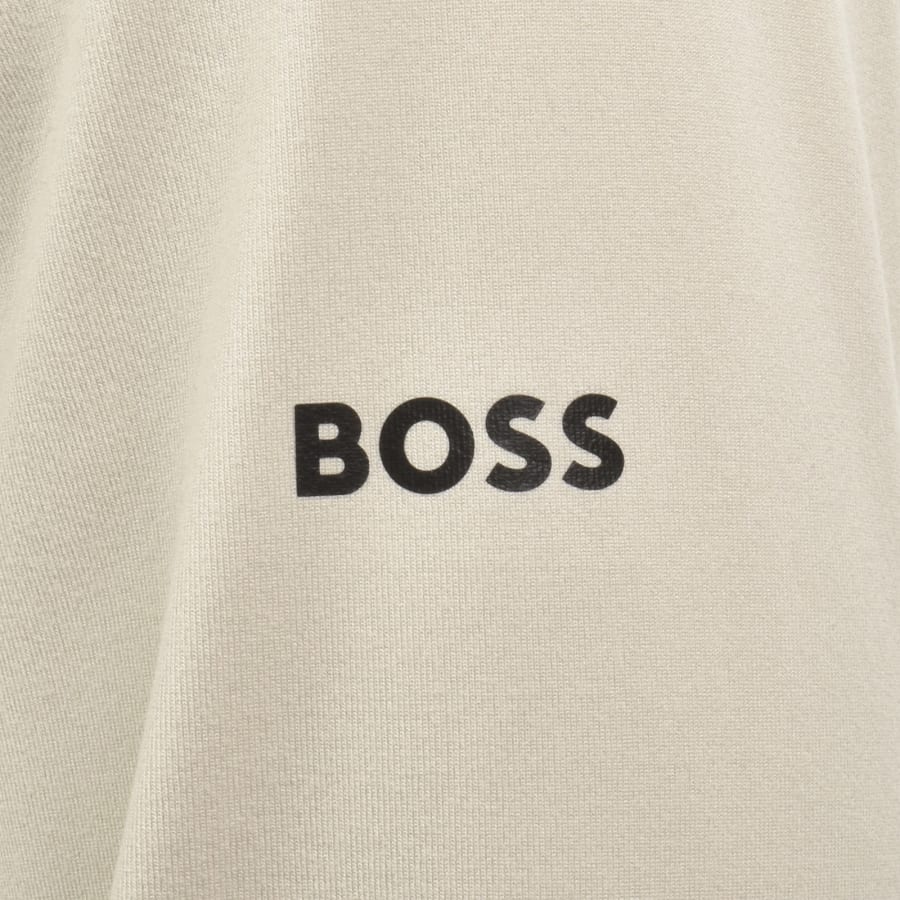 Image number 4 for BOSS Active Zip Hoodie Beige