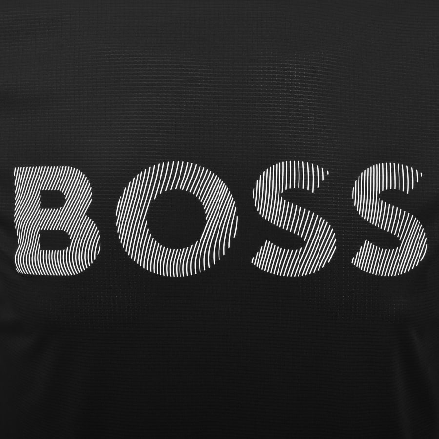 Image number 3 for BOSS Active Logo T Shirt Black