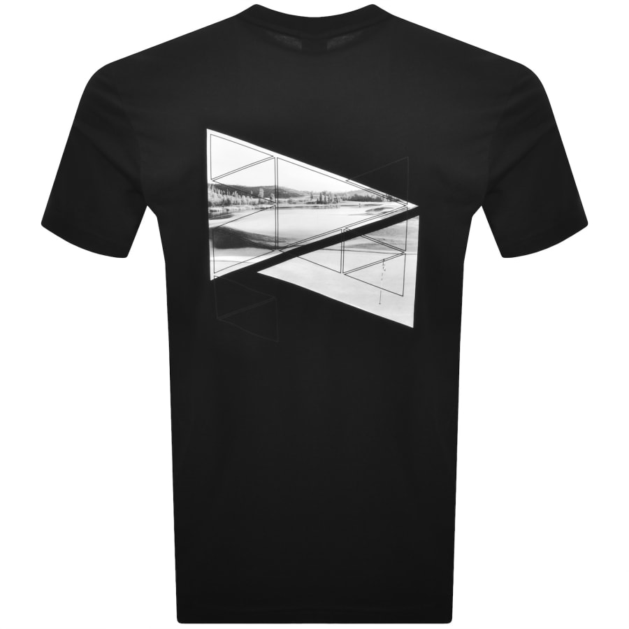 Image number 5 for BOSS Network Photo T Shirt Black