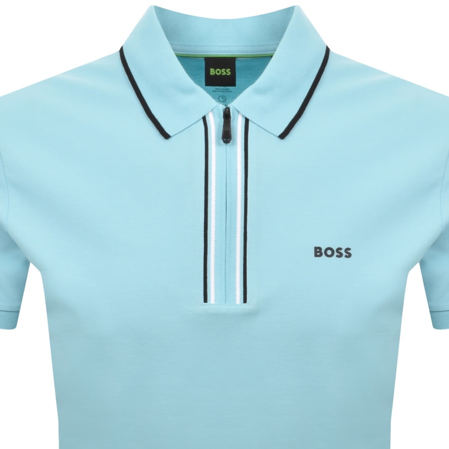 Image number 2 for BOSS Slim Fit Philix Polo T Shirt Blue