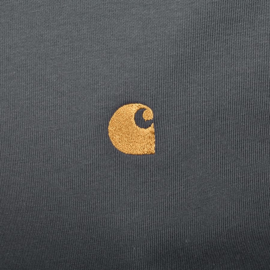 Image number 3 for Carhartt WIP Chase T Shirt Grey