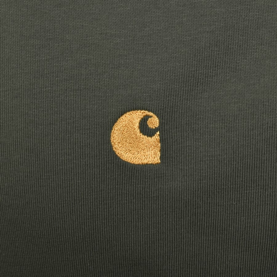 Image number 3 for Carhartt WIP Chase T Shirt Green