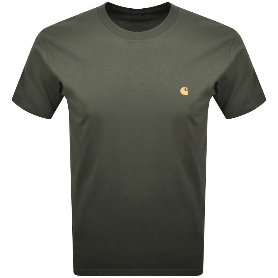 Image number 1 for Carhartt WIP Chase T Shirt Green