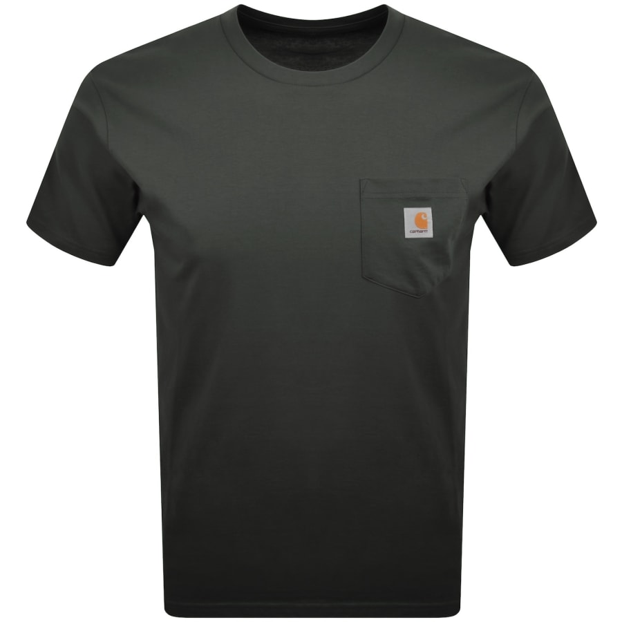 Image number 1 for Carhartt WIP Pocket T Shirt Green