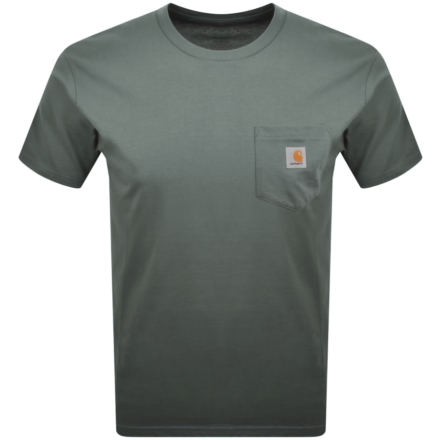 Image number 1 for Carhartt WIP Pocket T Shirt Green