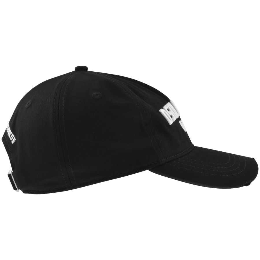 Image number 2 for DSQUARED2 Logo Baseball Cap Black