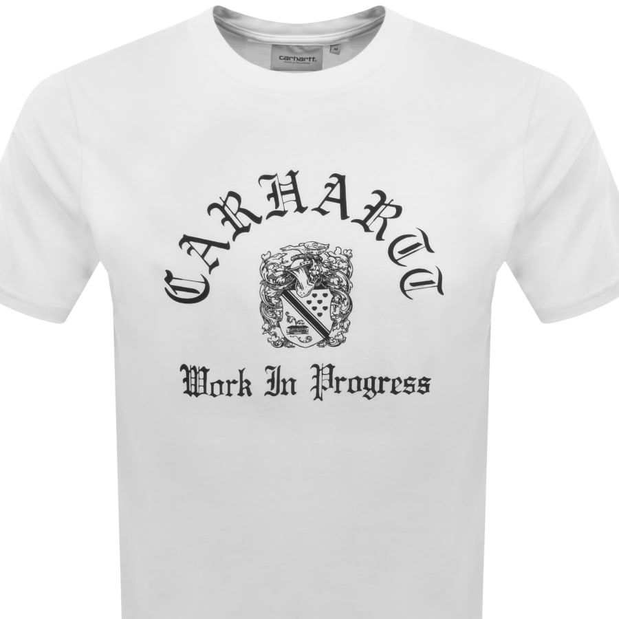 Image number 2 for Carhartt WIP Coat Of Arms T Shirt White