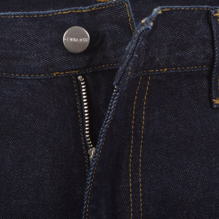 Image number 5 for Carhartt WIP Landon Loose Tapered Jeans Blue