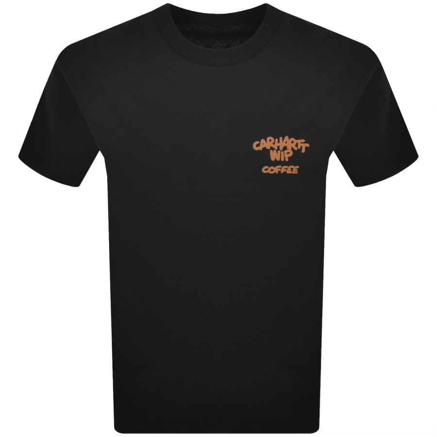 Image number 2 for Carhartt WIP Coffee Break T Shirt Black