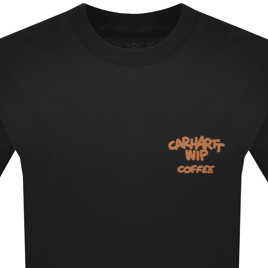 Image number 3 for Carhartt WIP Coffee Break T Shirt Black