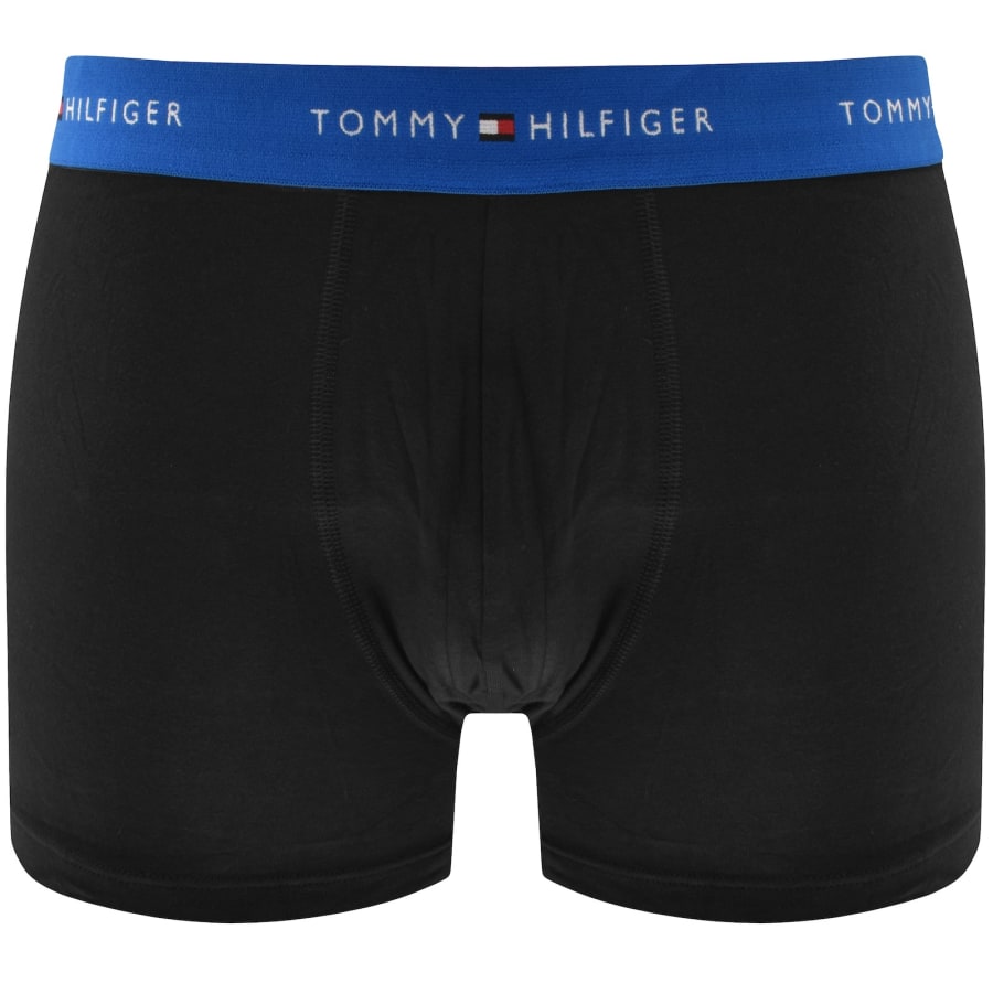 Image number 2 for Tommy Hilfiger Underwear 3 Pack Trunks Black