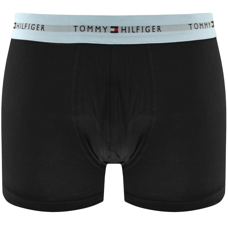 Image number 3 for Tommy Hilfiger Underwear 3 Pack Trunks Black